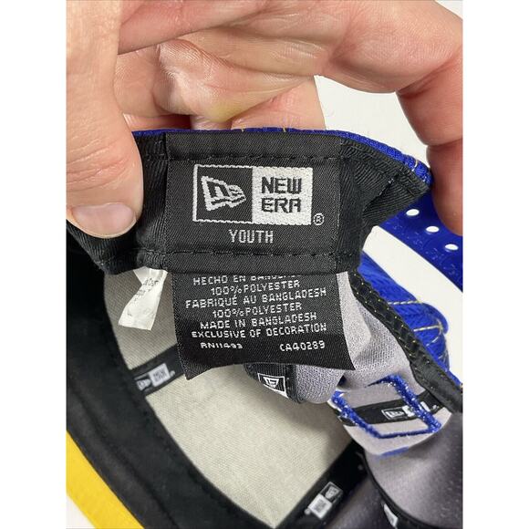 Youth New Era Los Angeles Rams 1937 coaches Sidelines 9fifty Hat Cap SnapBack - Picture 12 of 13